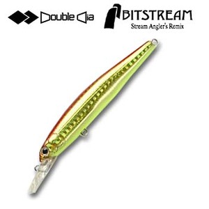 タックルハウス（TACKLE HOUSE） Double Dia ビットストリーム ストリームアングラーズリミックス 124mm／F AT-3 ゴールドレッド・チャートベリー