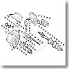 パーツ：00 小船SLS C1000 レベルワインド棒固定板（部品No.071）