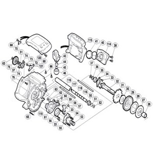 シマノ（SHIMANO） パーツ：00 小船SLS C2000 0リング（直径19.5）（部品No.040）