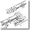シマノ（SHIMANO） パーツ：04 コンクエスト 401F A-RB ハンドル固定ナット（部品No.101）