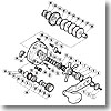 シマノ(SHIMANO) パーツ:04 コンクエスト 800F A-RB ベアリング抜ケ止メ(部品No.032)