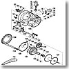 シマノ（SHIMANO） パーツ：04 コンクエスト 1000F A-RB E形止メ輪1.5（部品No.085）