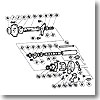 シマノ（SHIMANO） パーツ：04 コンクエスト 1001F A-RB クラッチカム（部品No.163）