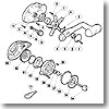 シマノ(SHIMANO) パーツ:03 幻風 300F A-RB 本体B組(部品No.063)