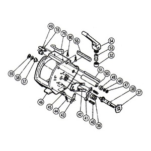 シマノ(SHIMANO) パーツ:チタノス・タナトル小船 EX-3000 クロスギヤ受ケ(部品No.049)