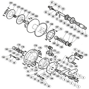 シマノ（SHIMANO） パーツ：ティアグラ 130 音出シバネ No019