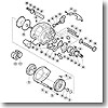 シマノ（SHIMANO） パーツ：02 バイオクラフト 400F A-RB ブレーキツマミ組（部品No.077）