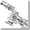 シマノ（SHIMANO） パーツ：02 アクシス 400F スタードラグ組（部品No.006）