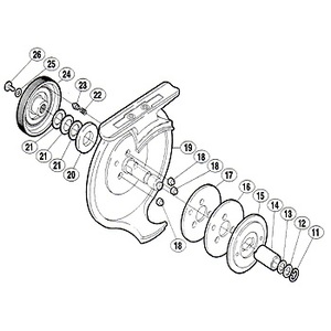 シマノ(SHIMANO) パーツ:02 鱗タ彩 3 サラバネ(DB-8L)(部品No.021)