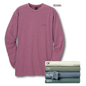 モンベル（montbell） WIC.コットン ロングスリーブTシャツ S オフホワイト（OF）