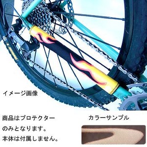 BIKE RIBBON（バイクリボン） MTB Chainstay Protector Road Silver