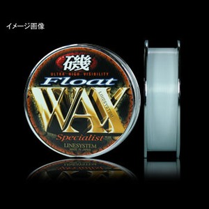 ラインシステム 磯WAX（ISO WAX）フロート（中空糸タイプ） 150M 2.5号 ホワイト