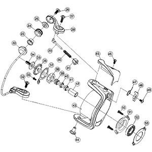 ダイワ(Daiwa) パーツ:スプリンター HV3500 スプールW No035