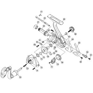ダイワ（Daiwa） パーツ：スプリンター HV3500 ハンドルカラー No087