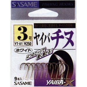 ささめ針（SASAME） ヤイバチヌ 4号 白
