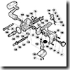 パーツ：98アルテグラ 4000 クロスギヤブッシュ 前 No125