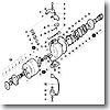 シマノ（SHIMANO） パーツ：01 BB-X テクニウム 8000 ローラークラッチカバーボルト No46
