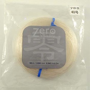 キャップス（Caps） ZERO フロロショックリーダー 40号 25m クリア