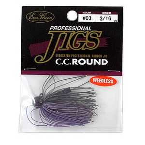 エバーグリーン(EVERGREEN) C.C.ラウンド ウィードレス 3/16oz #03