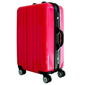 gowell（ゴーウェル） 「MOAモア」電子はかり機能搭載フレームタイプスーツケースDL1125 （5-7泊目安） Mサイズ ピンク