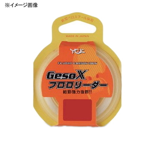 YGKよつあみ GESO-X フロロリーダー 25m 1.5号 クリア