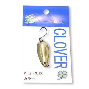 アングラーズドリームバイト クローバースプーン 2.5g G-11 ゴールド