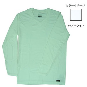 フェニックス（PHENIX） ミッドウェイトVネックロングスリーブ M W／ホワイト