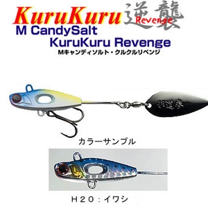 邪道 アトール Mキャンディーソルト クルクル逆襲(リベンジ) 3/4oz ANY H20:イワシ