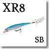 Rapala（ラパラ） XR8 X-RAP 8cm SB（シルバーブルー）