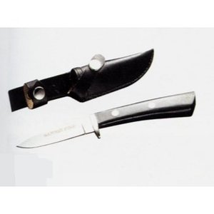 キャプテンスタッグ（CAPTAIN STAG） 黒合板シースナイフ