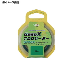 YGKよつあみ Geso-X フロロリーダー Green 25m 1.75号 海藻グリーン