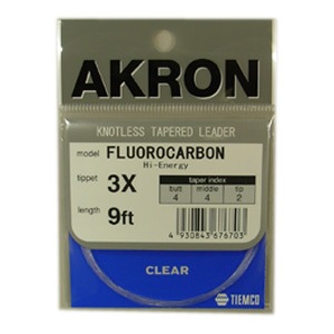 ティムコ（TIEMCO） AKRON フロロリーダー ハイエナジー 12FT 01X 12フィート 01X クリア