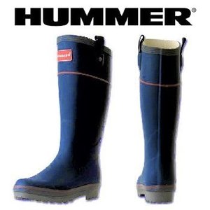 HUMMER（ハマー） ラバーブーツ レディース S インディゴ