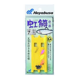 ハヤブサ（Hayabusa） CA126 渓流 虹鱒仕掛 鈎7／ハリス0.6 茶