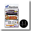 ハヤブサ（Hayabusa） 小鮎・小魚 小魚五目 金&白フラッシャー10本鈎 鈎2／ハリス0.2 白×金