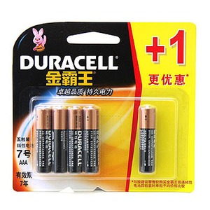 DURACELL（デュラセル） アルカリ単4乾電池（5本パック）
