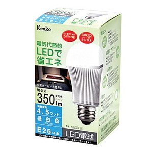 Kenko（ケンコー） LED電球 昼白色 4.5W KDL3CC26