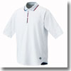 DESCENTE（デサント） HALF SLEEVED CYCLING POLO M WHT（ホワイト）