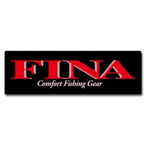 フィナ（FINA） FINAステッカーA W187×H60mm ブラック
