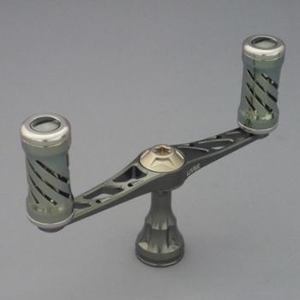 リブレ（LIVRE） パーツ：Dハンドル Type6 シマノS1タイプ 95mm GMT（ガンメタ×チタンゴールド）