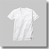 ミズノ（MIZUNO） ブレスサーモ ライトウエイトVネック半袖シャツ Men's LL 01（ホワイト）