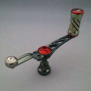 リブレ（LIVRE） シングルハンドル Type7 V.A.E 53mm ダイワ用 53mm GMR（ガンメタ＊レッド）