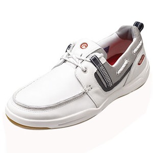 ROCKPORT （ロックポート） オーシャン ドック Men's 8／26.0cm ホワイト×ネイビー