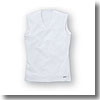 ドライベクター・Vネック・ノースリーブシャツ Men's L 01（ホワイト）