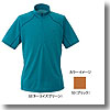 ミズノ（MIZUNO） ドライベクター・ライトインナー半袖ジップネックシャツ Men's M 53（ブリック）