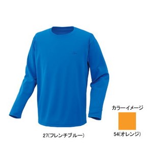 ミズノ（MIZUNO） ドライベクター・ワンポイント長袖Tシャツ Men's L 54（オレンジ）