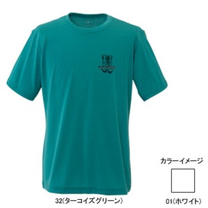 ミズノ（MIZUNO） 73TF361 ブリーズライトスパンプリントTシャツ Men's XL 01（ホワイト）