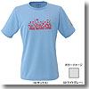 ミズノ（MIZUNO） ドライベクター・プリントTシャツ Women's L 02（ライトグレー）