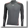 Men's UV Sport Rash Vest Long Sleeve L Ash×Graphite