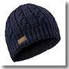 Cable Knit Beanie Navy